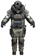 Model of the Juggernaut suit.