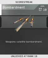 Bombardment being unlocked in multipayer.