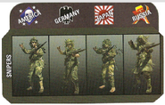 Ghillie skins seen in Call of Duty: World at War's multiplayer.