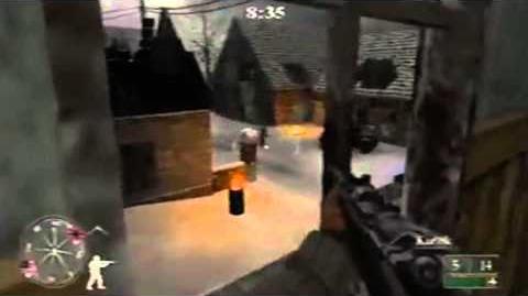 Gameplay in Call of Duty 2: Big Red One.