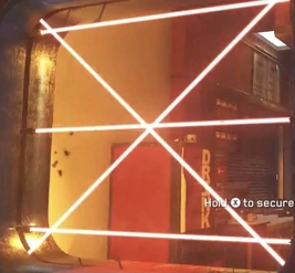 LaserWindowTrap Activated IWZ