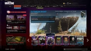 The Outbreak Event menu in Warzone.