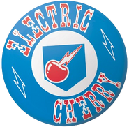 Emblem of the Electric Cherry Perk-a-Cola.