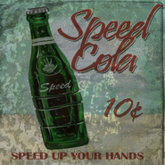 The Speed Cola poster seen in Verrückt.