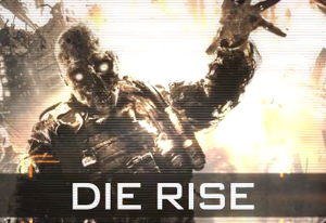 DIE RISE ZOMBIES Gameplay - Black Ops 2 Revolution Map Pack
