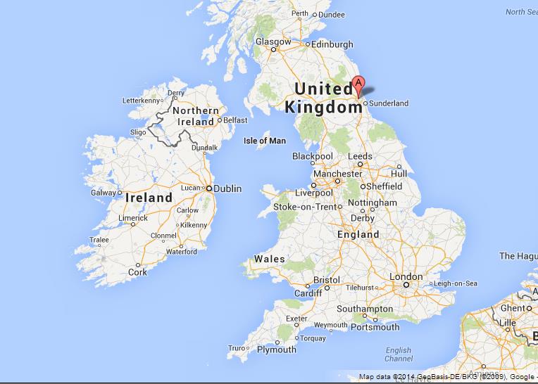 Newcastle In England Map Newcastle-Upon-Tyne | Calstone Wiki | Fandom