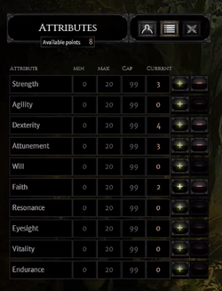 Creating the character