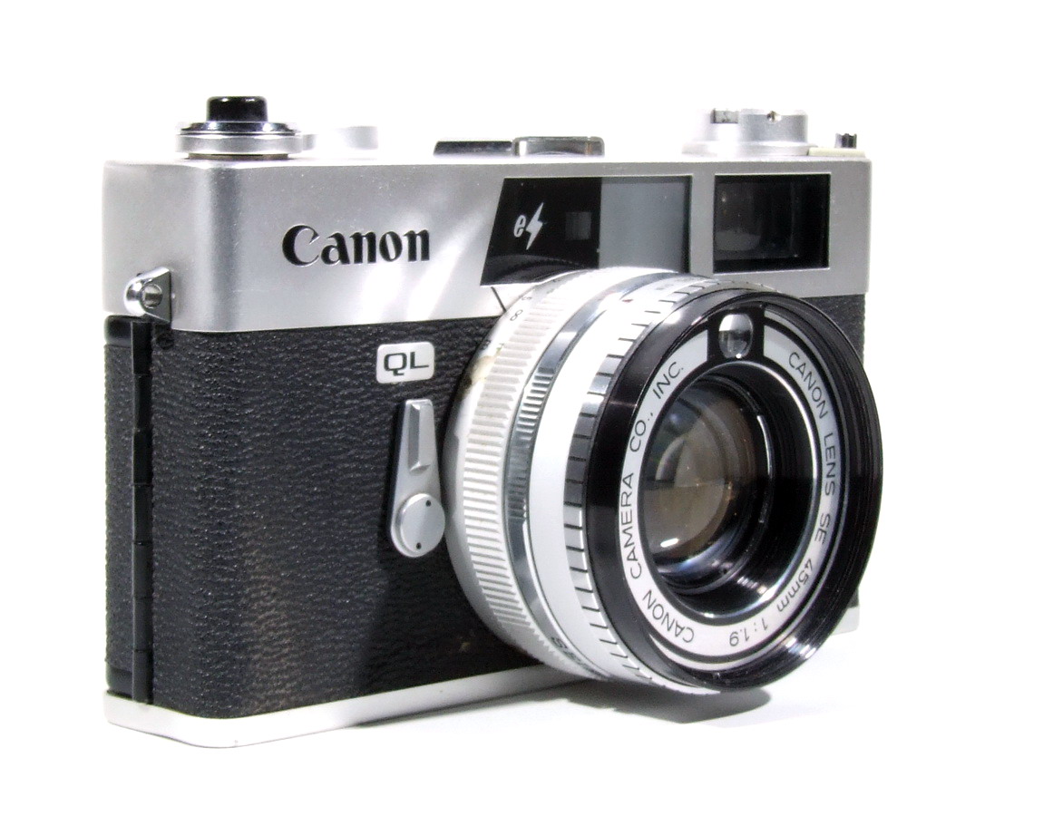 レトロカメラ　Canon QL19 Canon Canonet QL19 New (1971) Excellent f1.9 45mm Canon lens