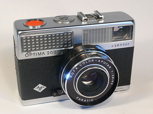 Agfa optima 200 sensor