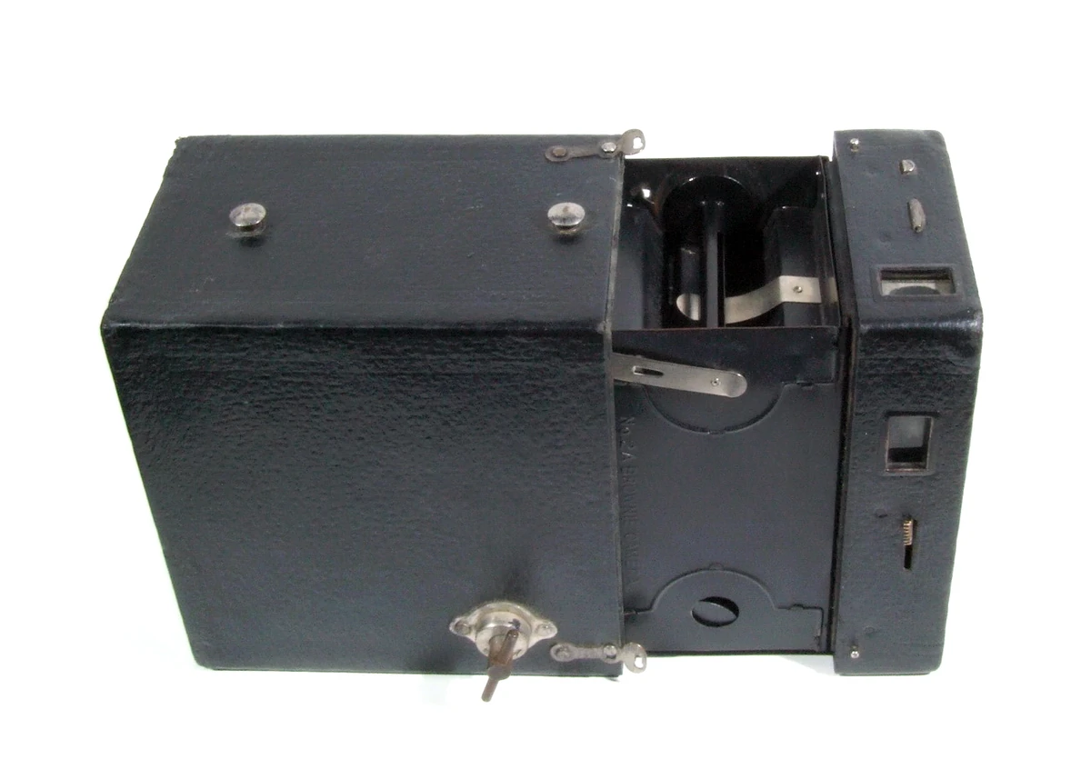 Ancien Appareil Photo Brownie N°2 – Eastman Kodak – Vintage, état Correct