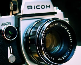 リコーフレックスTSL401 Ricohflex TLS 401 Camera - YouTube