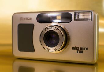 KONICA BiG mini F フィルムカメラ 動作確認済み
