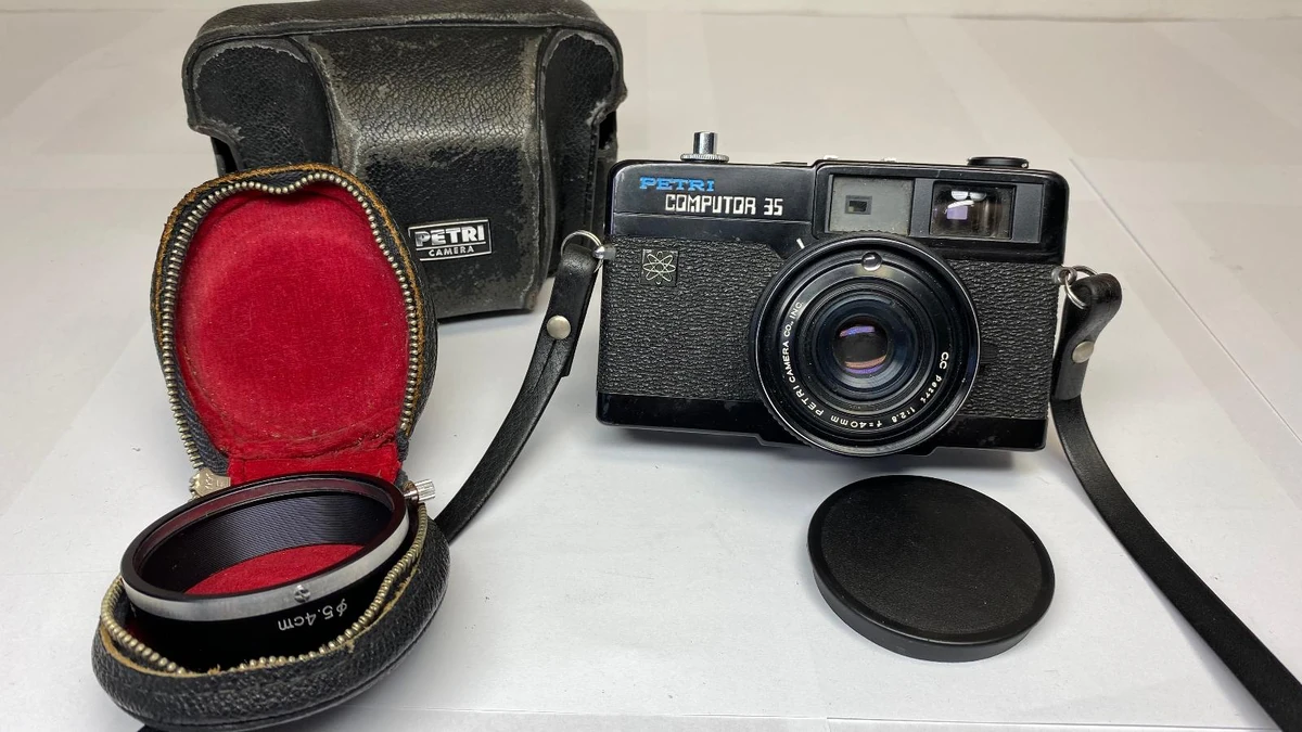 希少な動作品 PETRI COMPUTOR 35 ブラック プログラムEEカメラ 貴重な動作品 PETRI COMPUTOR 35 ブラック プログラムEEカメラ