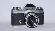 Zeiss Ikon Icarex 35 mit Carl Zeiss Tessar 2