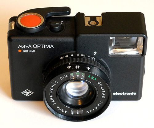 AGFA OPTIMA 535 オプティマ SOLITAR 2.8/40