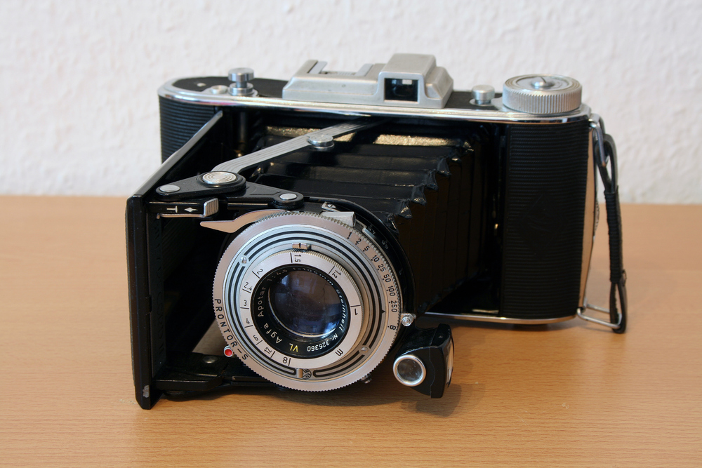 アンティークカメラ AGFA BILLY POST-WAR AGFA BILLY-RECORD ll FOLDING CAMERA W 10.5CM F/4.5