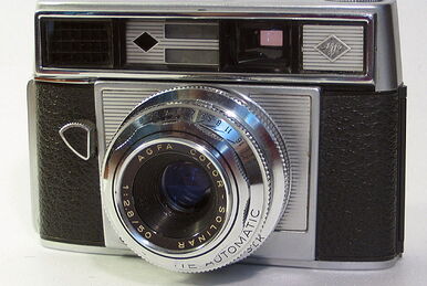 フィルムカメラ AGFA SILETTE RAPID I COLOR-AGNAR 2.8/45 Agfa Silette Rapid I - Camera – Kamerastore