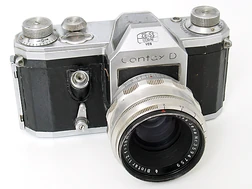 Zeiss Ikon VEB Contax D with Carl Zeiss Jena Biotar 58mm/2,0 T.