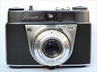 Kodak Retinette 35mm folding camera with Schneider 50mm f4.5
