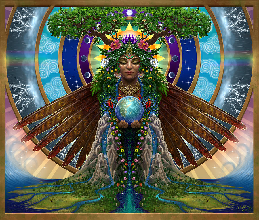 gaia goddess of earth symbols