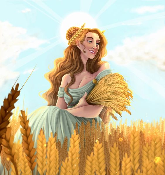 demeter greek goddess of agriculture