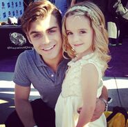 Joe with his little sister Zoe