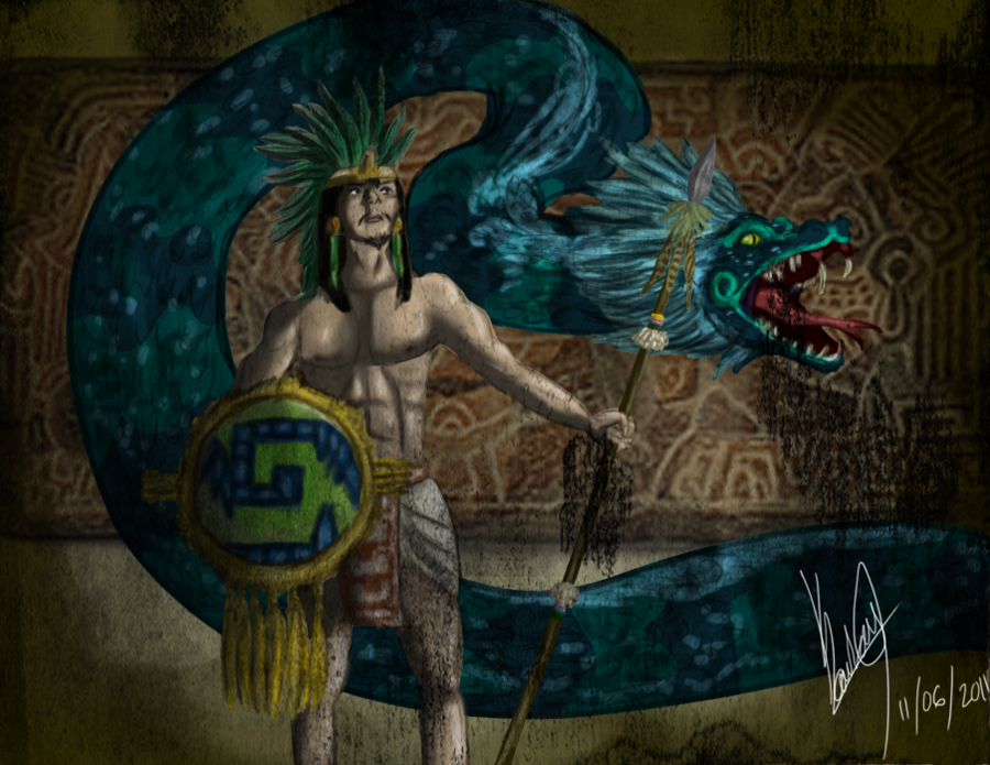 Aztec Demons Magic: Andraplatingat, the Demon of Persuasion and