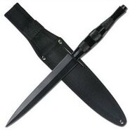 Black Stiletto Knife Nich hides on his person