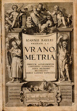 The cover of Uranometria.