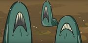 Leeches Assaulted by Salt