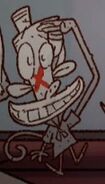 Lazlo's cameo in the OK K.O.! Let's Be Heroes crossover special, Crossover Nexus