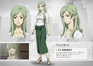 Hakko's full body and facial view