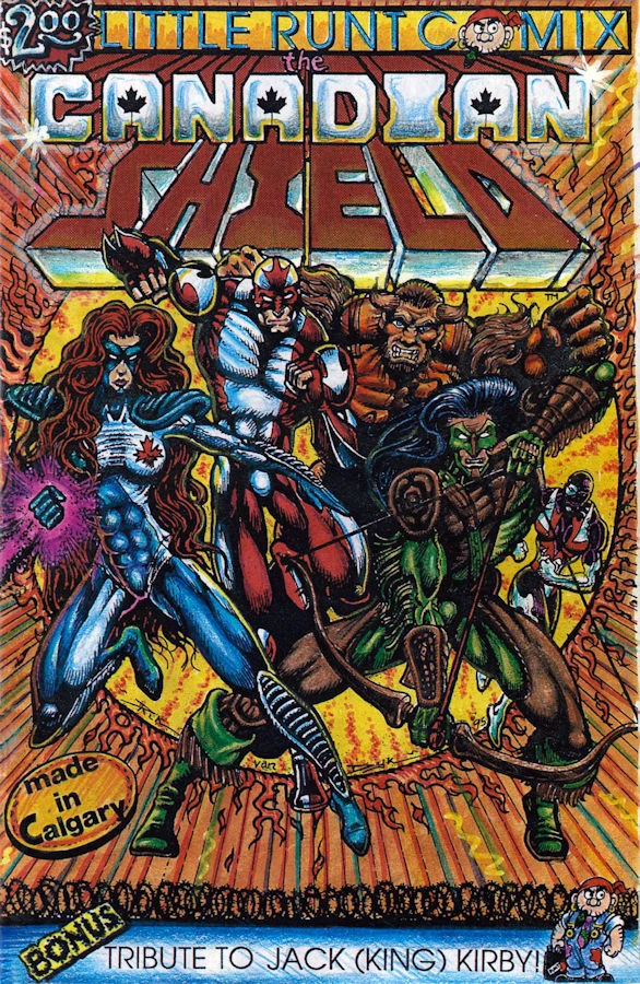 Canadian Shield Issue 1 Canadian Indie Comic Books Wiki Fandom
