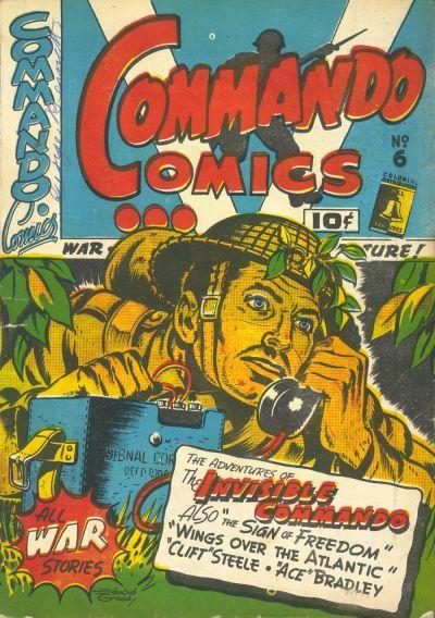 Invisible Commando | Canadiancomicsdatabase Wiki | Fandom