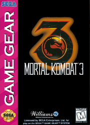 MK3 Fanmade NA Game Gear Cover