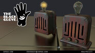 Voice box model by Paul Presley.