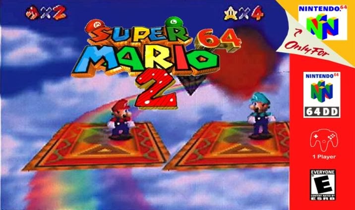 super mario 64 2 player