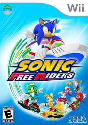 Sonic Free Riders fanon box art