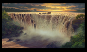 05-water fall holizon flat 01