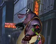 Concept art of the three
