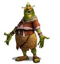 Original design of Shrek.
