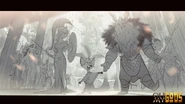 "One of Us" shot layout