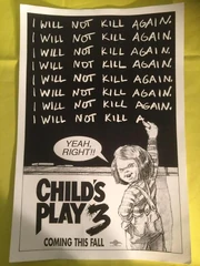 An unused poster of the movie