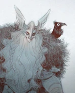 Close up of Odin