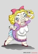 Mrs. Sour, Marlon Brando's character