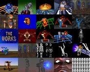 Array of production images.