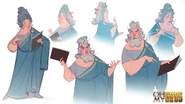Janus poses