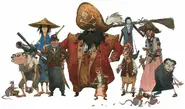 Art of LeChuck and his crew