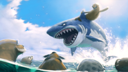 Early concept art for the original version shown at the 2018 Annecy's.