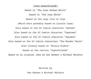 LEGO Batman Movie 2: Story, Villain, and Dan Harmon Script Teased for  Cancelled Sequel